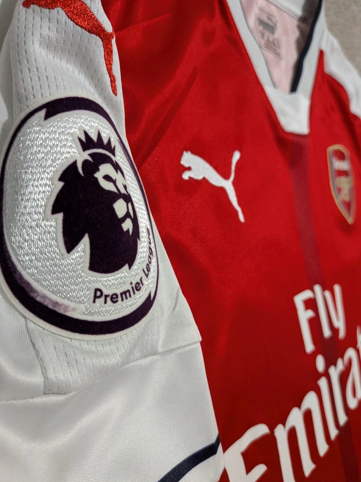 2016-17 Arsenal Home Shirt - S.Cazorla 19