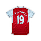2016-17 Arsenal Home Shirt - S.Cazorla 19