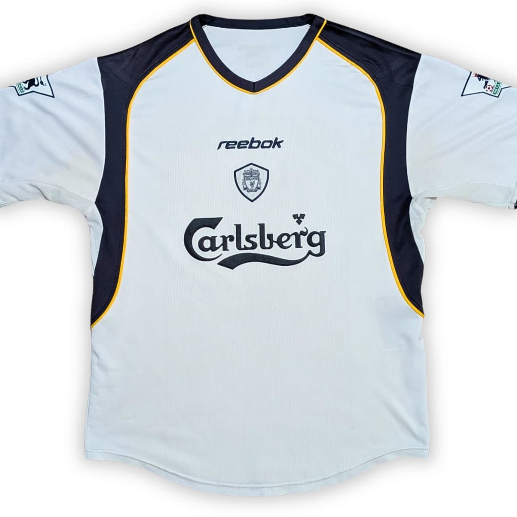 2001-03 Liverpool Away Shirt - Litmanen 37