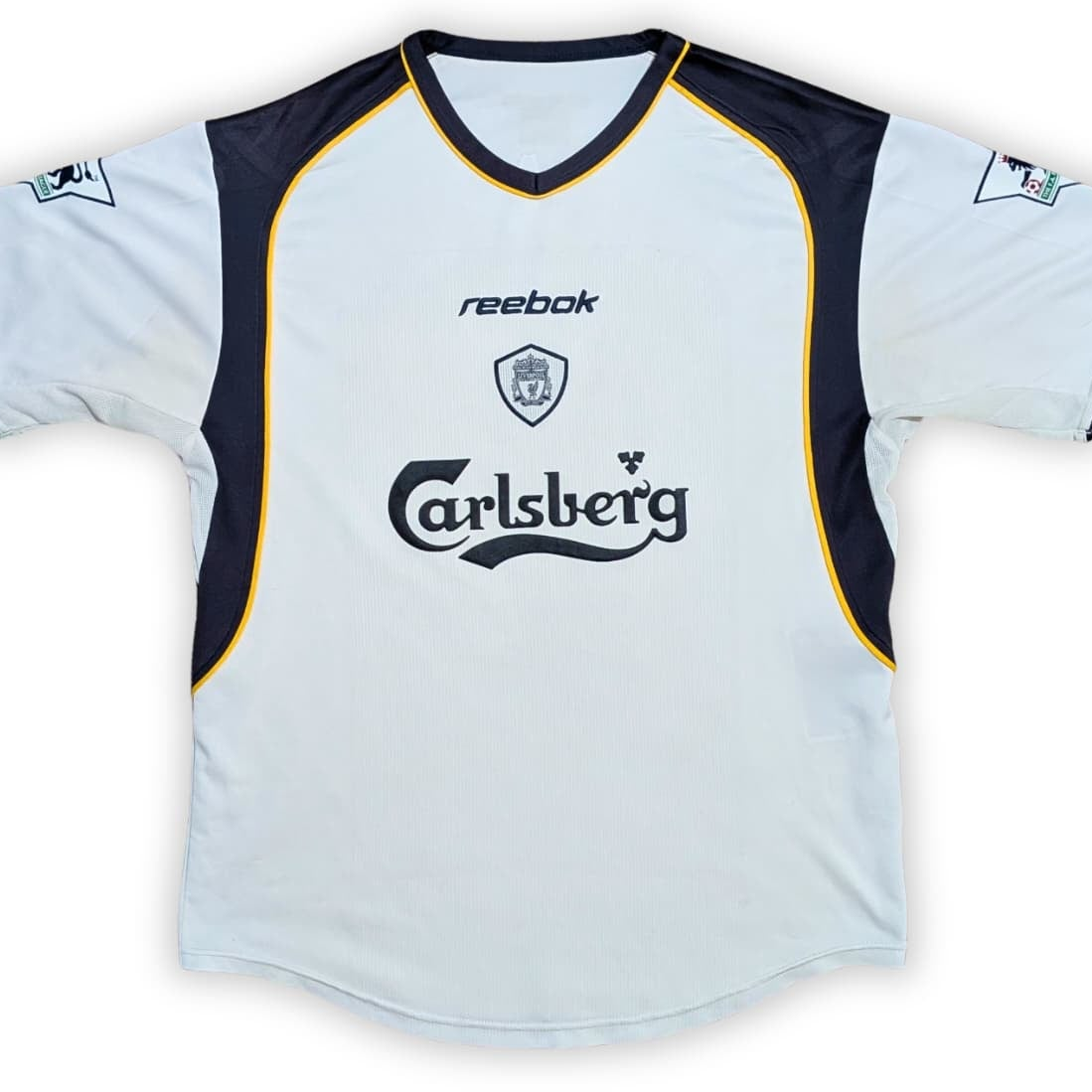 2001-03 Liverpool Away Shirt - Litmanen 37