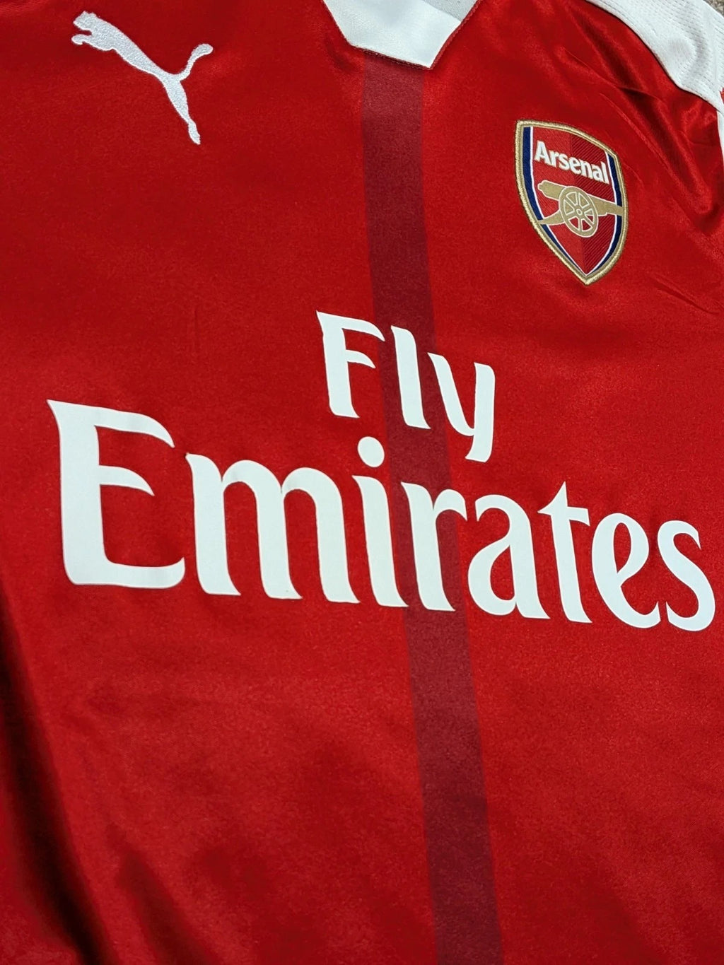 2016-17 Arsenal Home Shirt - S.Cazorla 19