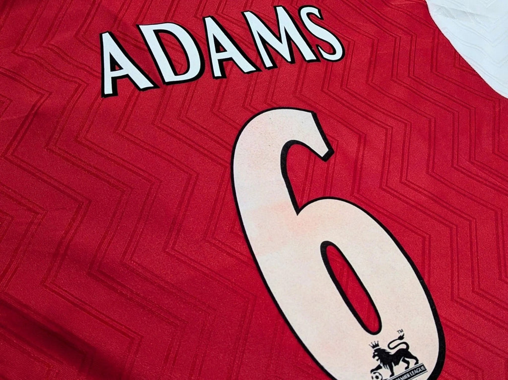 1996-98 Arsenal Home Shirt - Adams 6