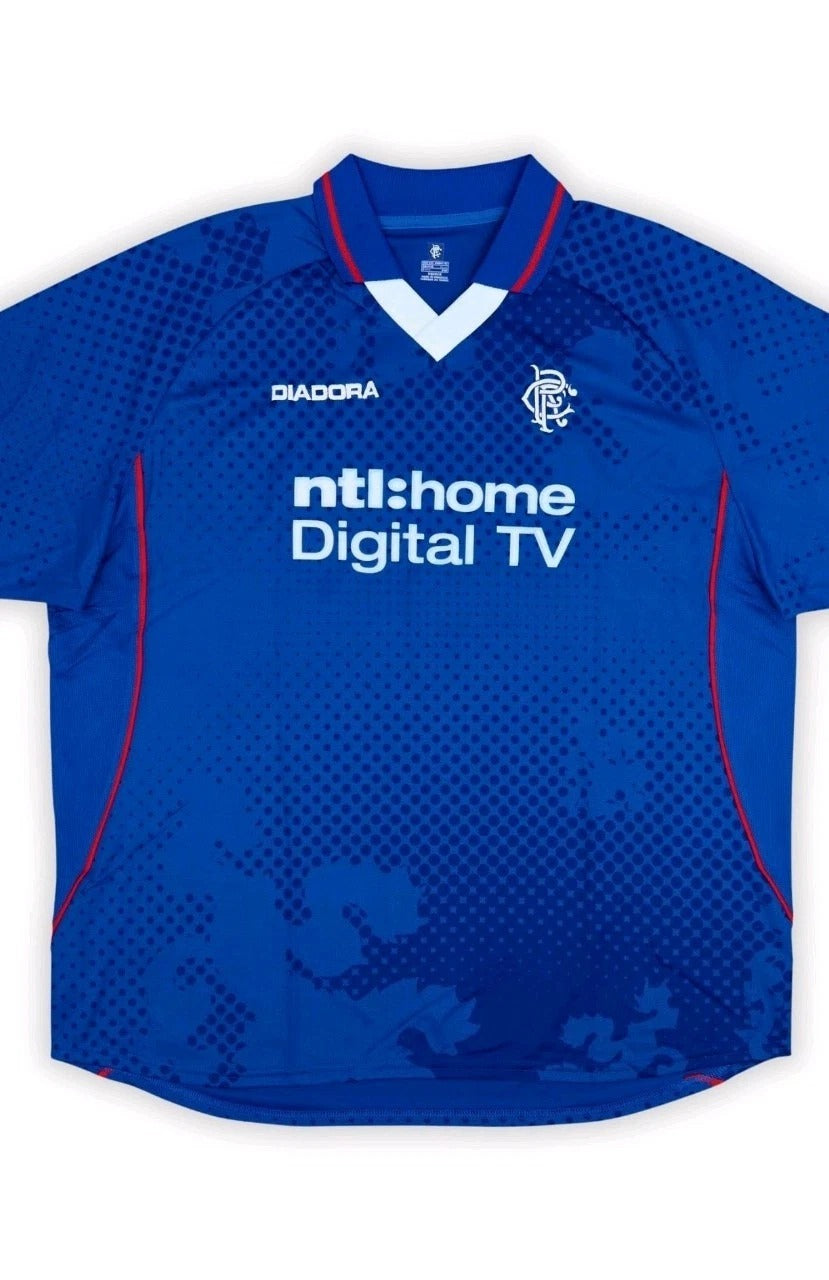 2002-03 Rangers Home Shirt - Arteta 23