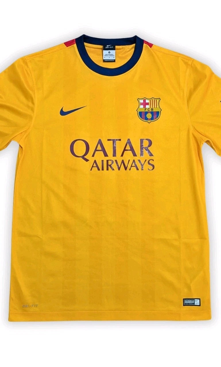 2015-16 Barcelona Basic Away Shirt - Messi 10