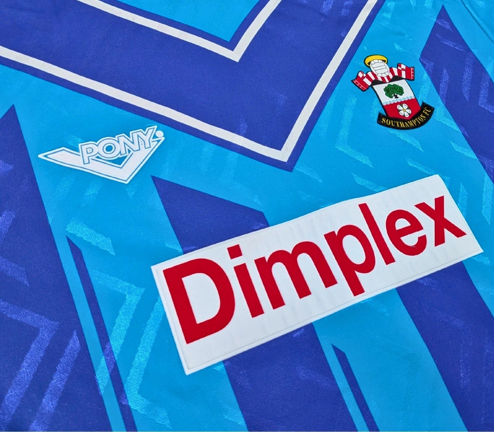 1993-95 Southampton Away Shirt Pony Re-Issue - Le Tissier 7
