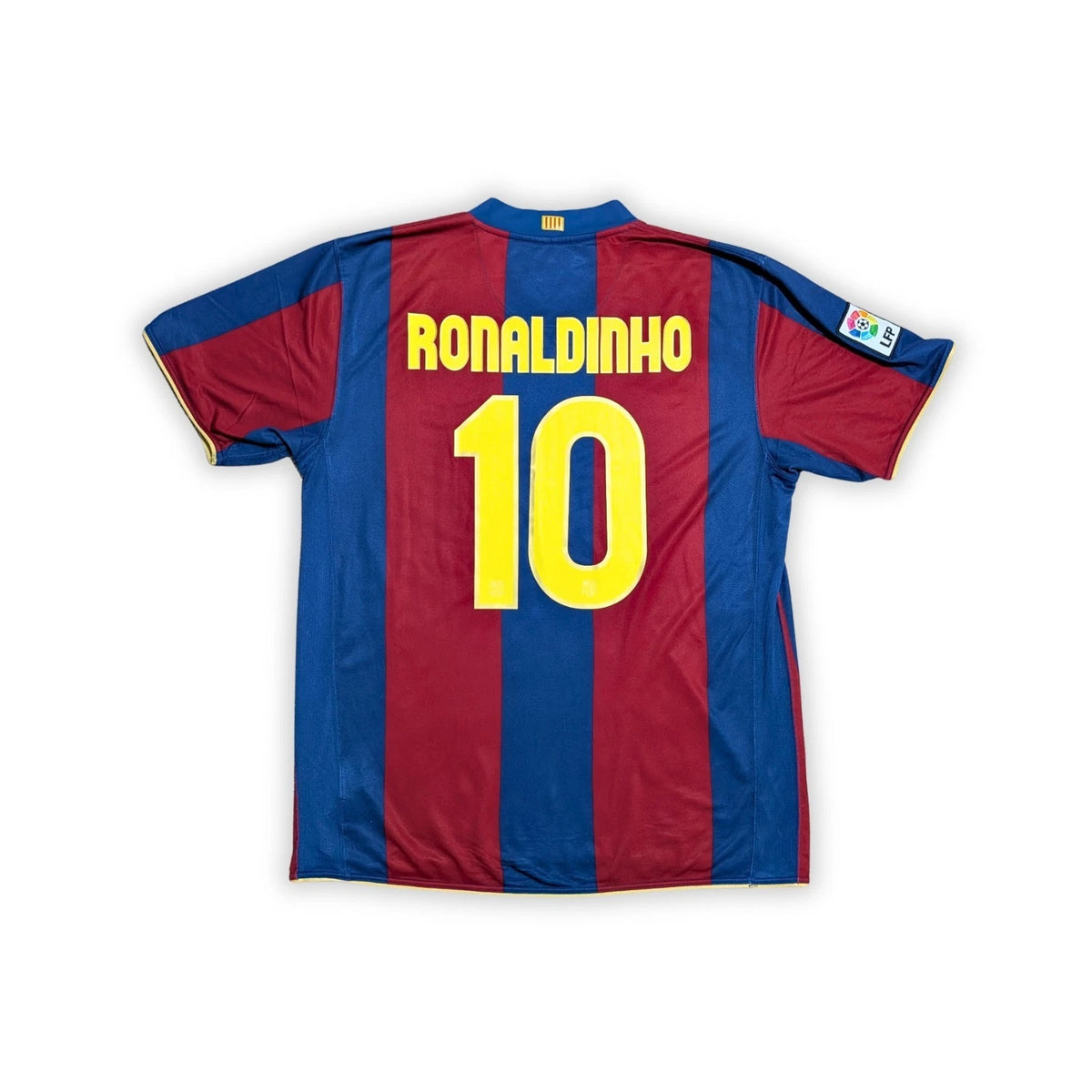2007-08 Barcelona Home Shirt - Ronaldinho 10
