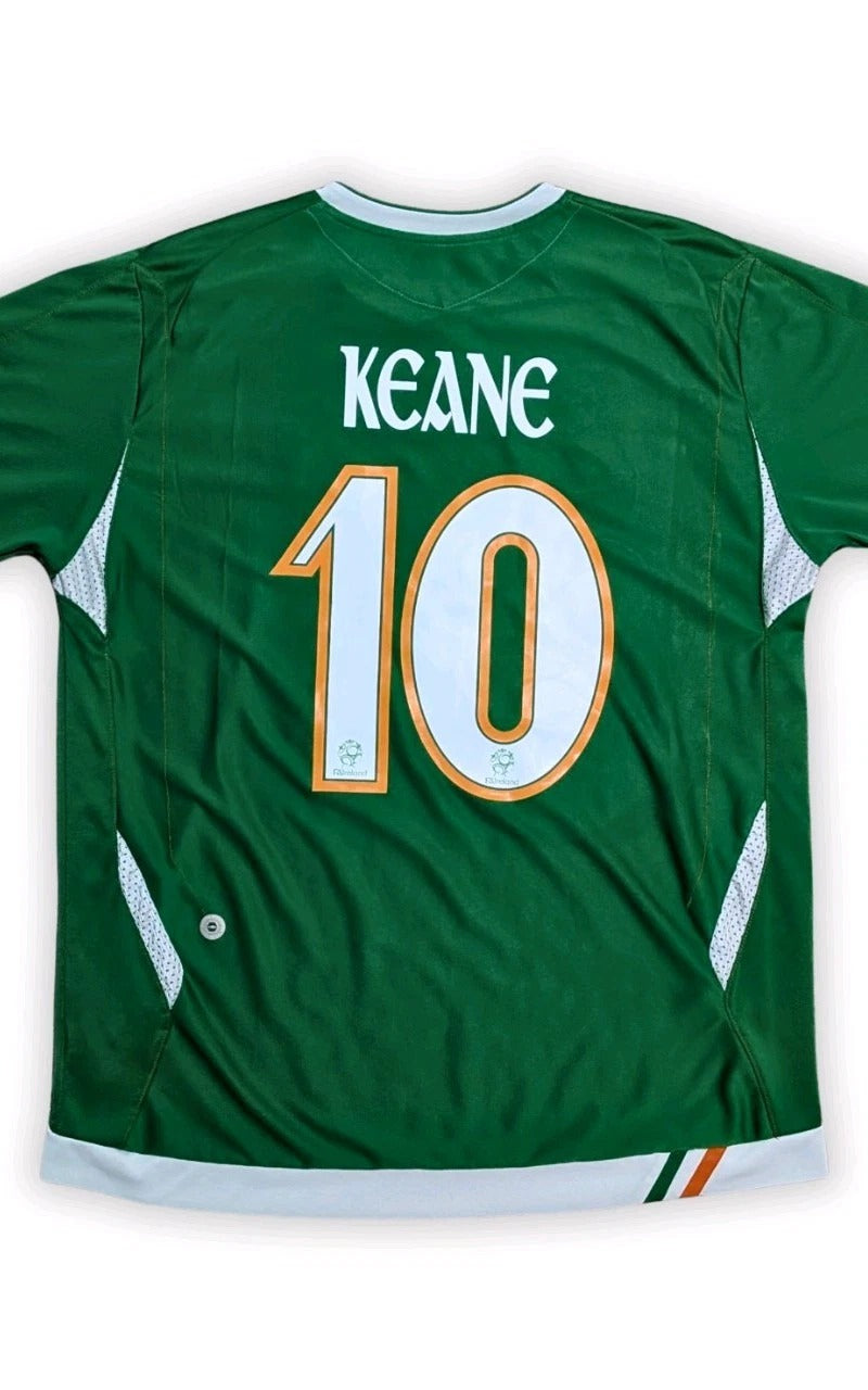 2006-08 Ireland Home Shirt - Keane 10