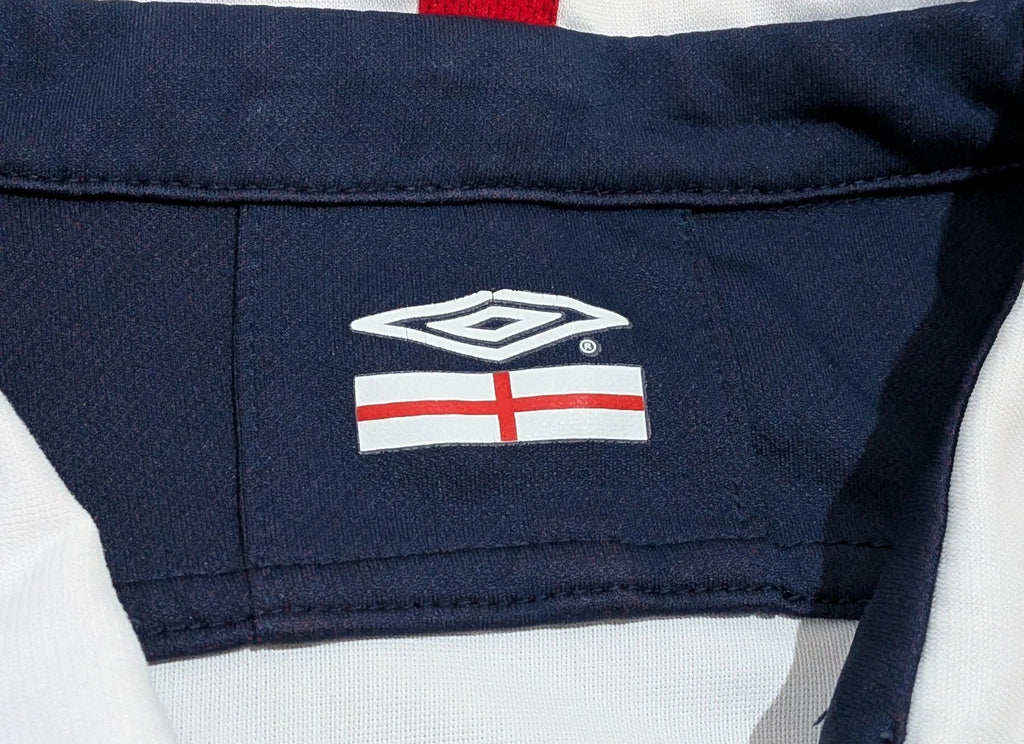 2003-05 England Long Sleeve Home Shirt