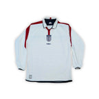 2003-05 England Long Sleeve Home Shirt