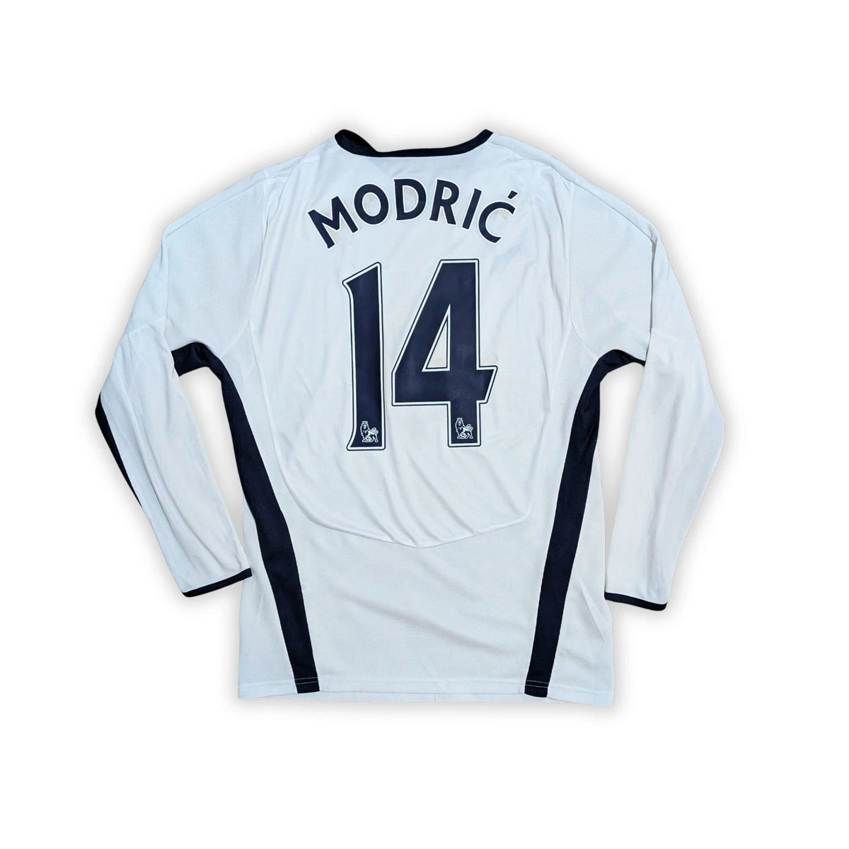 2008-09 Tottenham Long Sleeve Home Shirt - Modrić 14
