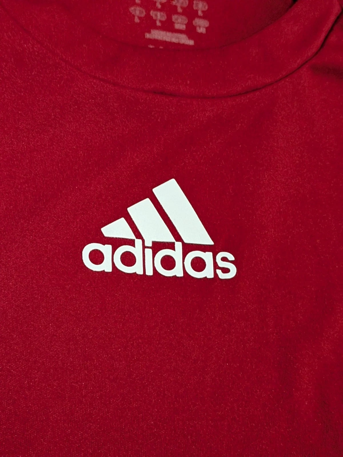 2007-10 Denmark Player Issue Long Sleeve Home Shirt