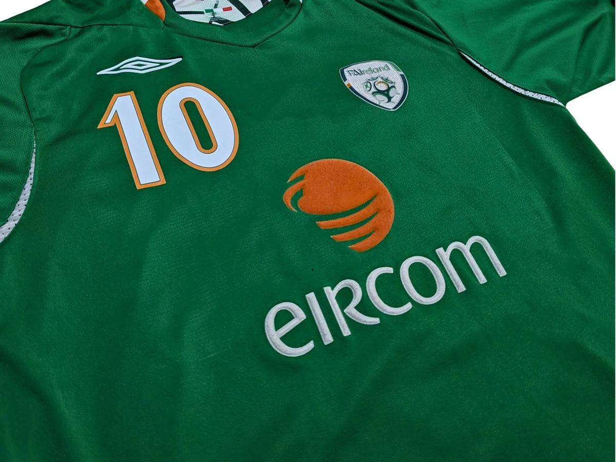 2006-08 Ireland Home Shirt - Keane 10