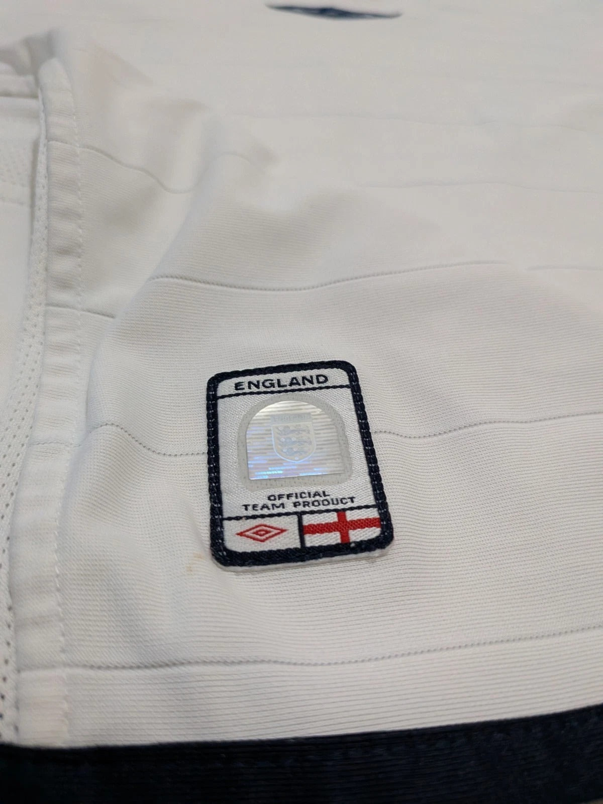 2003-05 England Long Sleeve Home Shirt