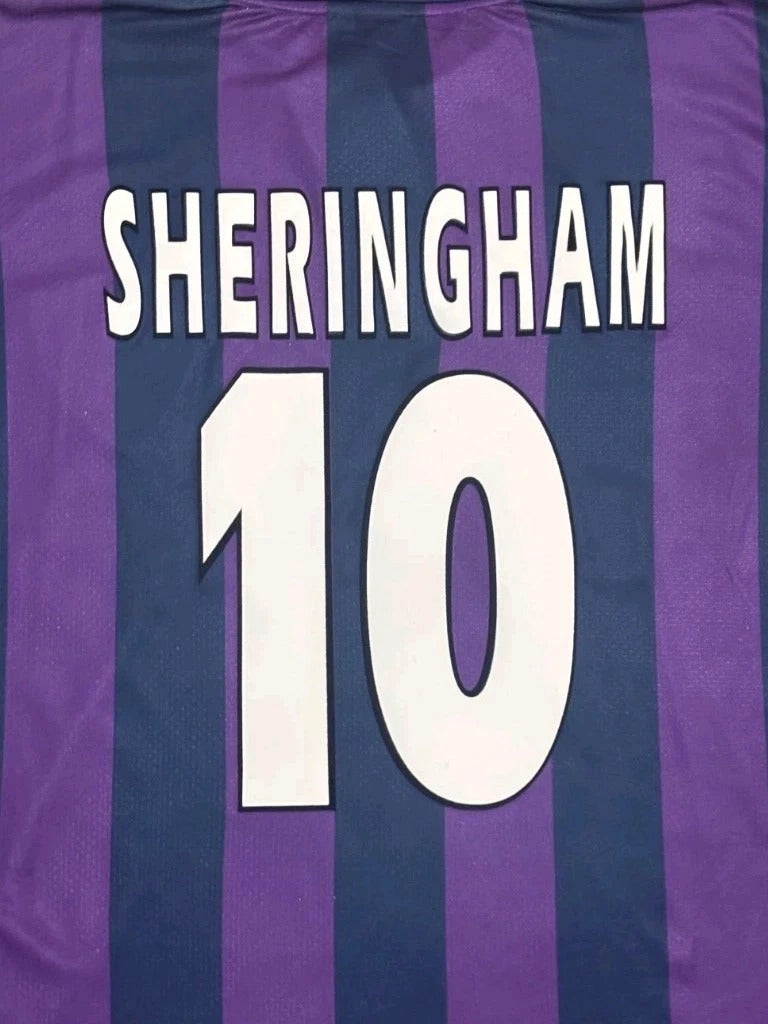 1995-97 Tottenham Pony Official Re-issue Away Shirt - Sheringham 10