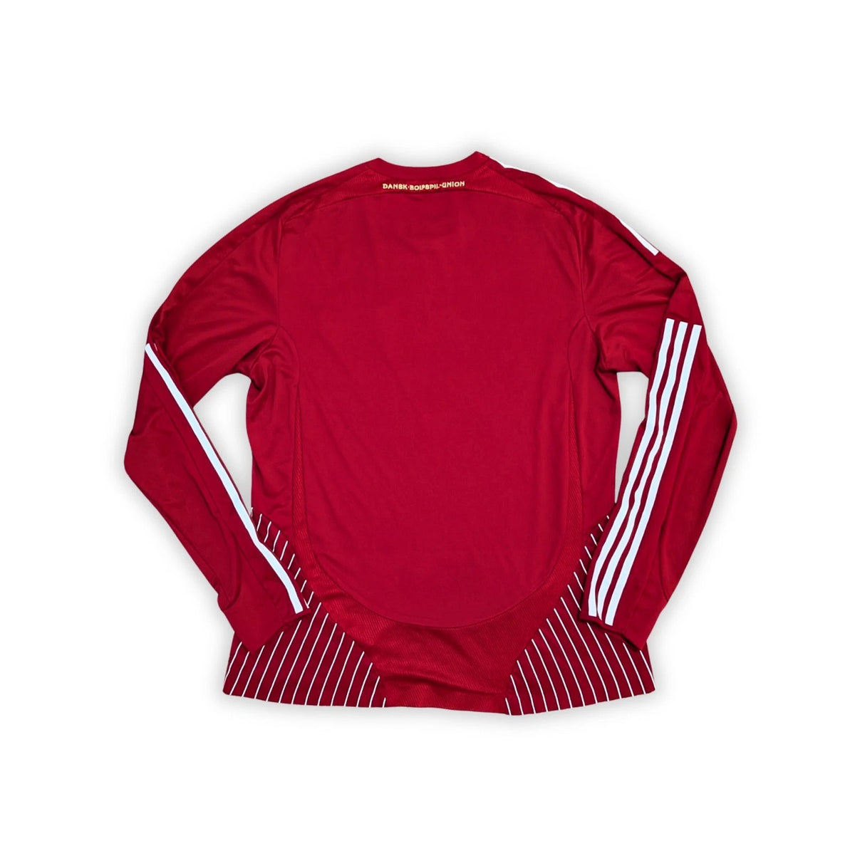 2007-10 Denmark Player Issue Long Sleeve Home Shirt