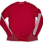 2007-10 Denmark Player Issue Long Sleeve Home Shirt