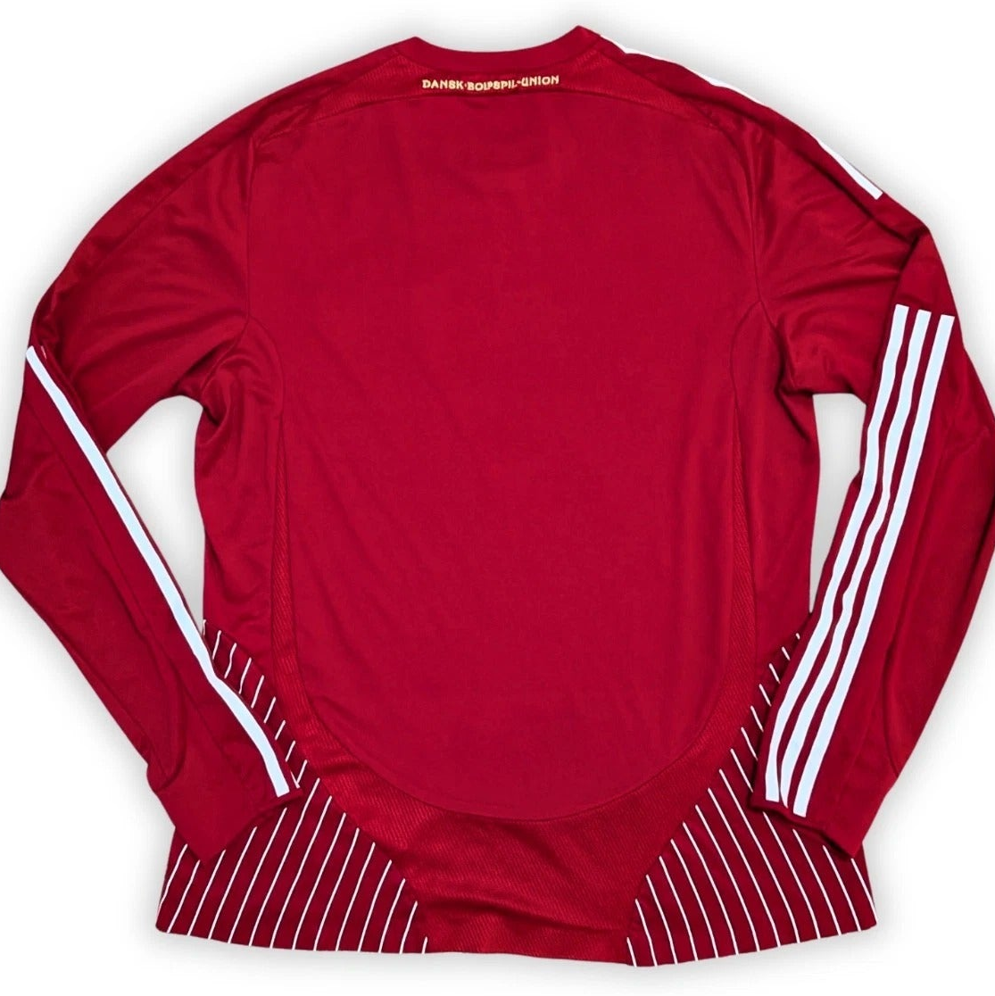 2007-10 Denmark Player Issue Long Sleeve Home Shirt