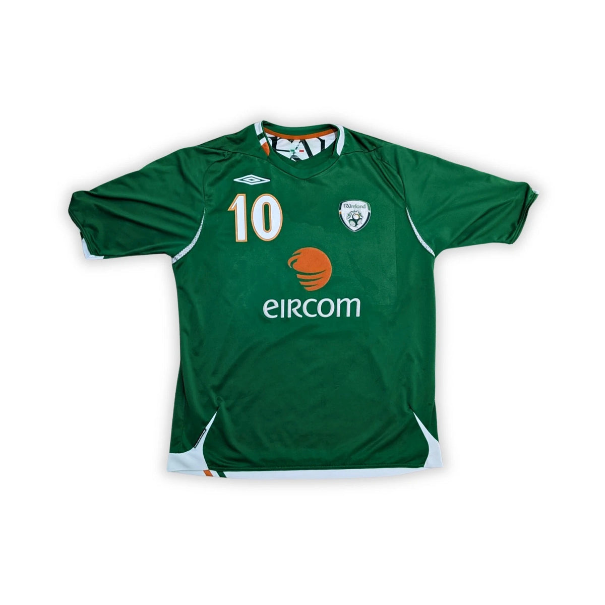 2006-08 Ireland Home Shirt - Keane 10