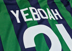 1993-96 Leeds United Away / Third Shirt - Yeboah 21