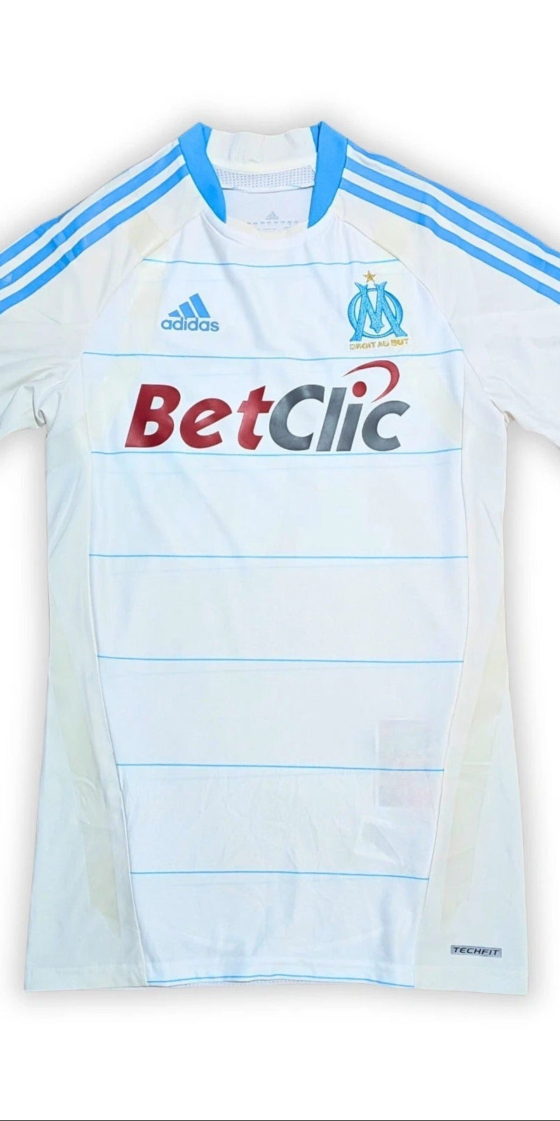 2010-11 Marseille Player Version Home Shirt - Gignac 10