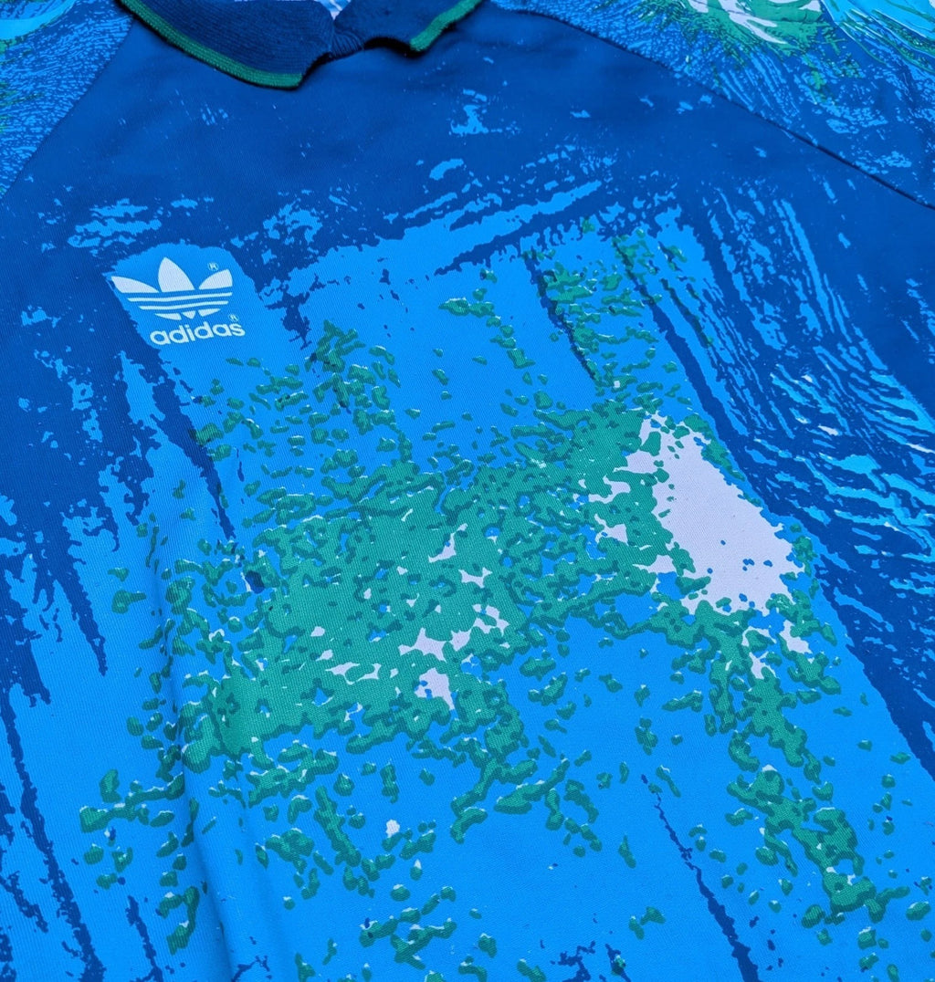 1990s Adidas Template Long Sleeve GK Shirt - #1