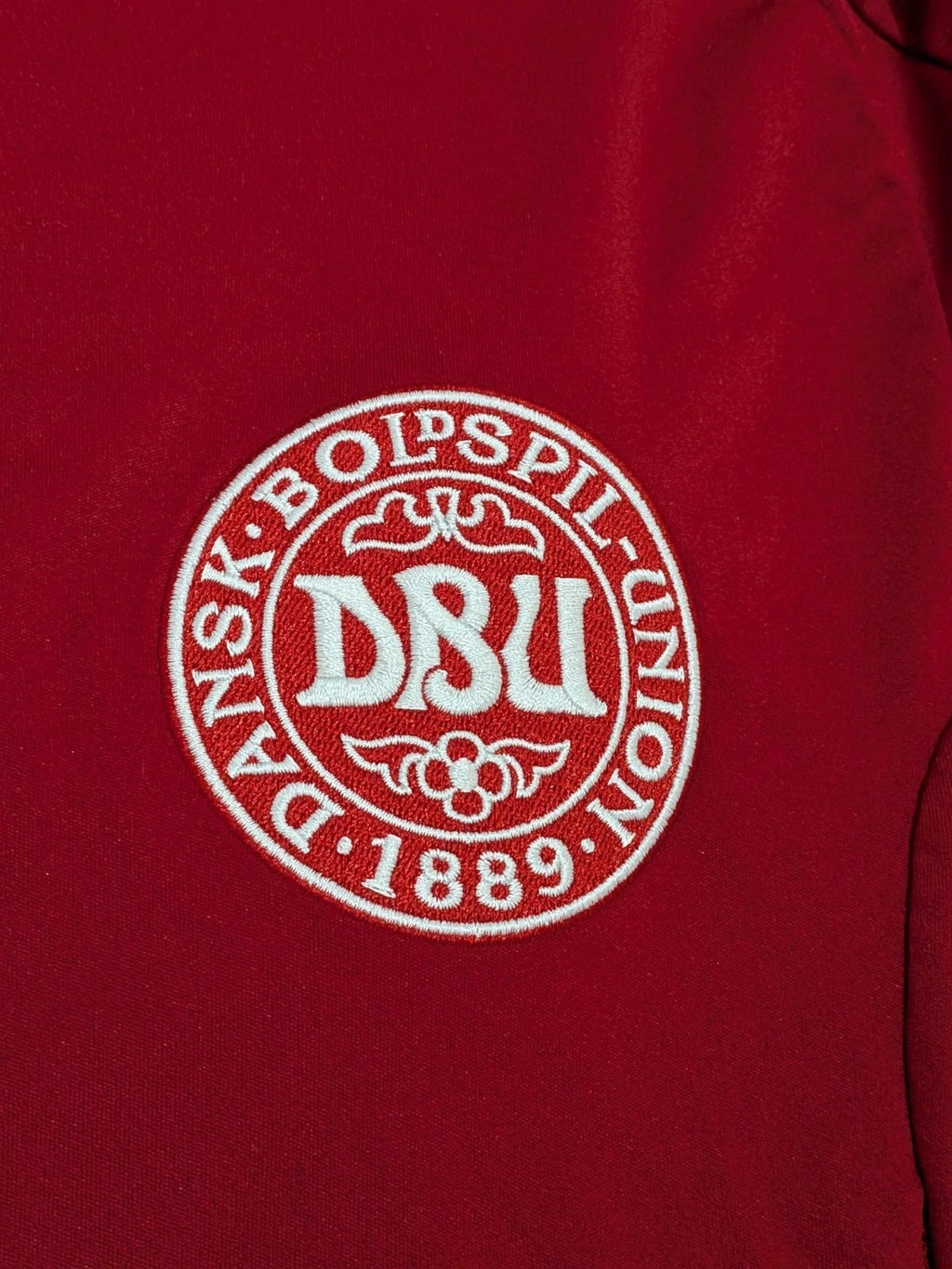 2007-10 Denmark Player Issue Long Sleeve Home Shirt