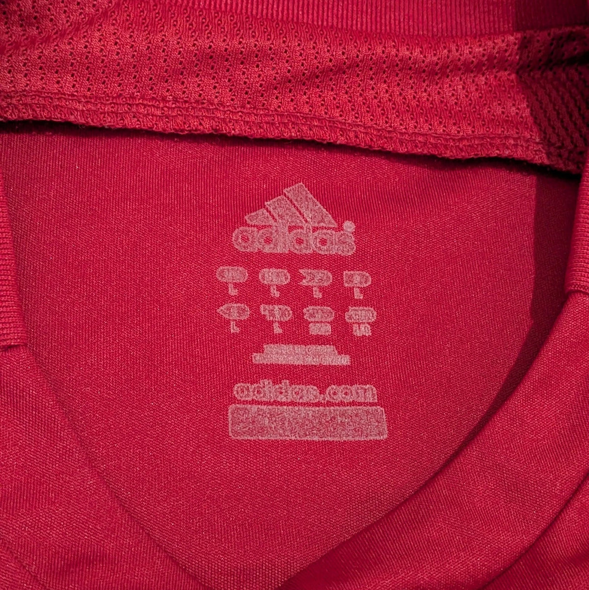2007-10 Denmark Player Issue Long Sleeve Home Shirt