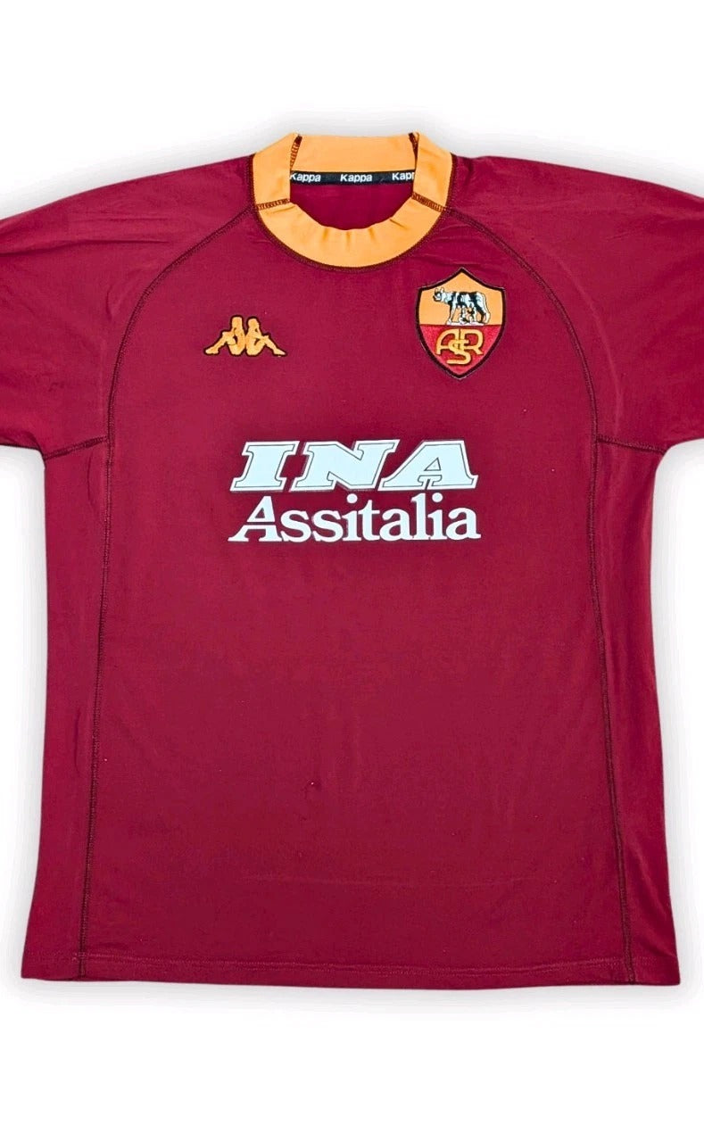 2000-01 AS Roma Home Shirt - Totti 10