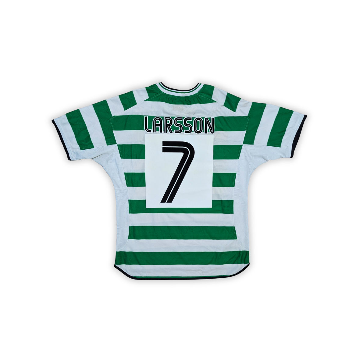 2001-03 Celtic Home Shirt - Larsson 7