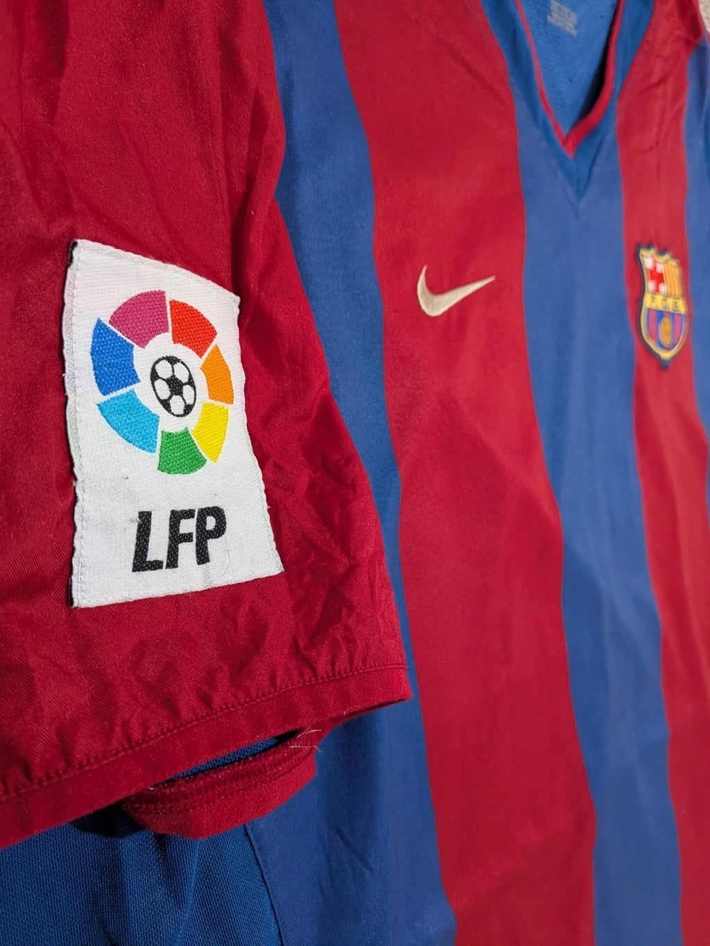 2002-03 Barcelona Player Issue Home Shirt