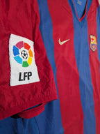 2002-03 Barcelona Player Issue Home Shirt