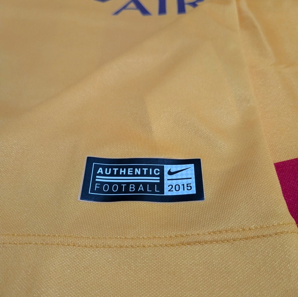 2015-16 Barcelona Basic Away Shirt - Messi 10