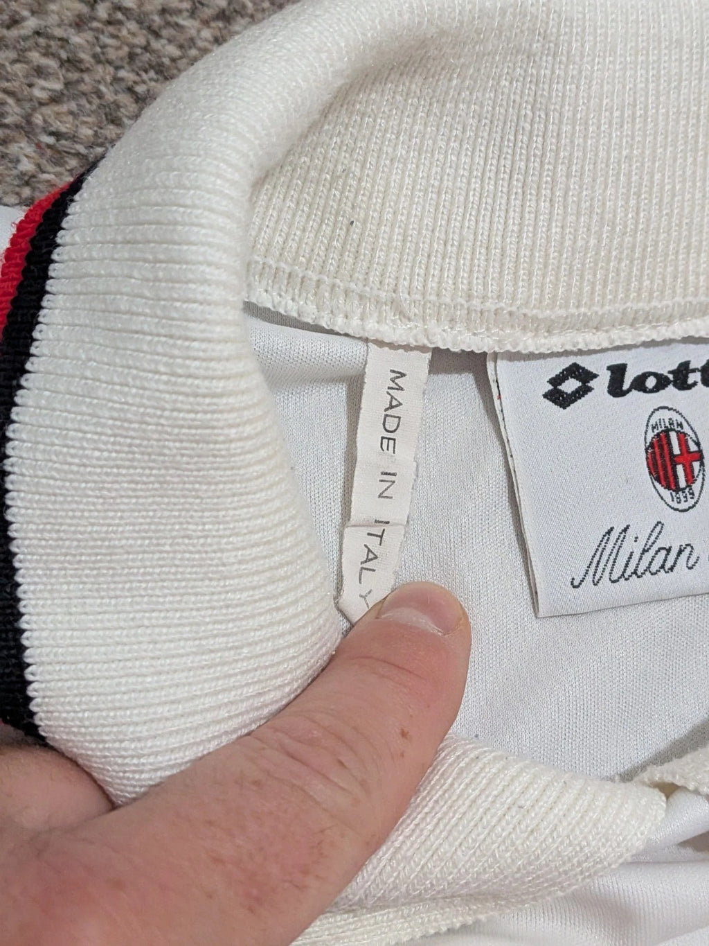 1993-94 AC Milan L/S Away Shirt