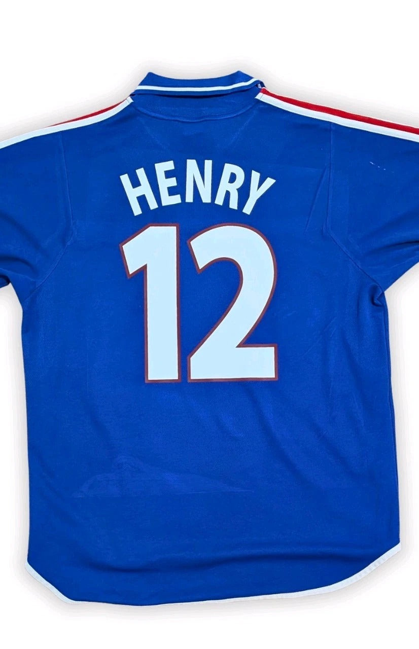 2000-02 France Home Shirt - Henry 12