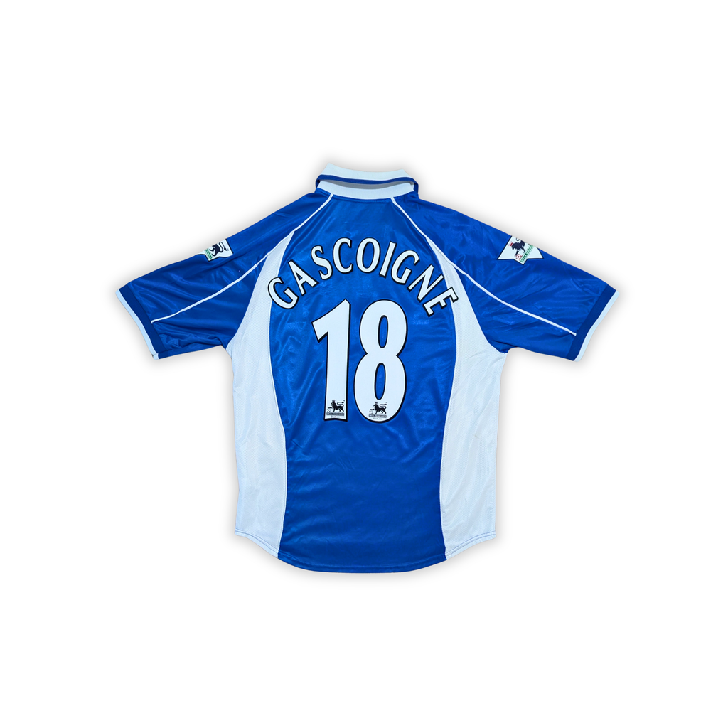 2000-02 Everton Home Shirt - Gascoigne 18