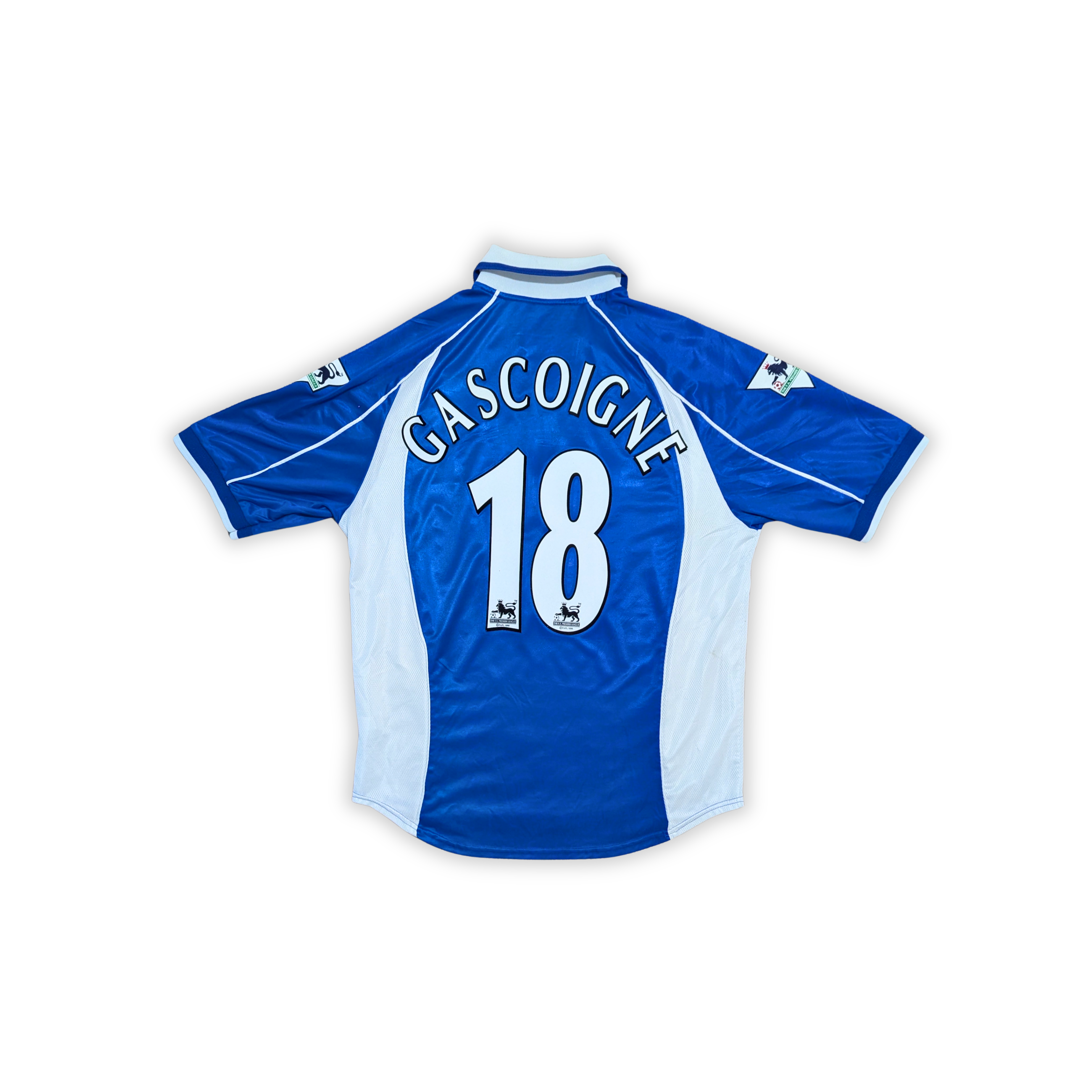 2000-02 Everton Home Shirt - Gascoigne 18