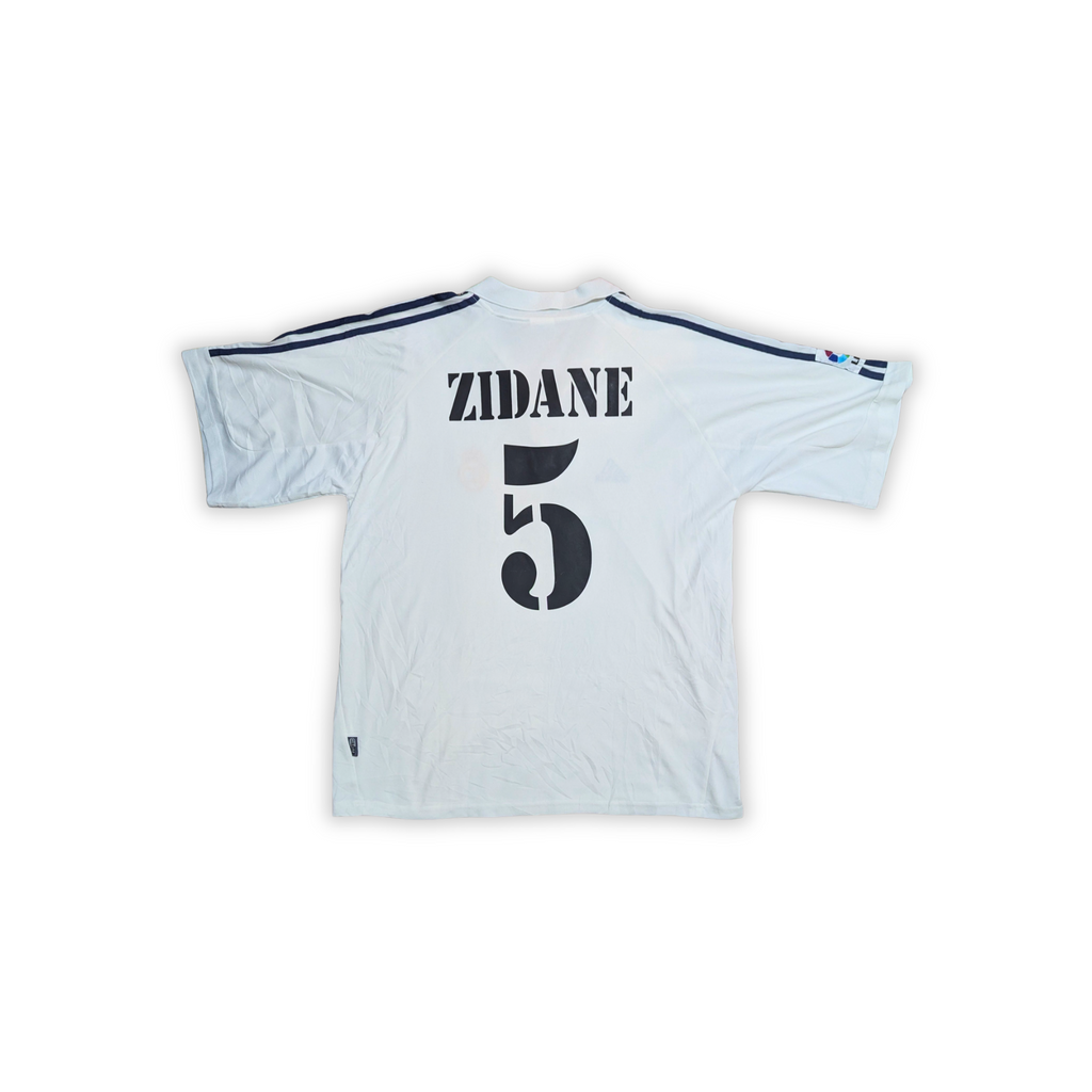 2001-02 Real Madrid Home Shirt - Zidane 5