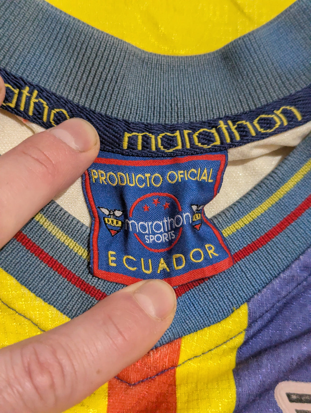 1998-01 Ecuador Home Shirt