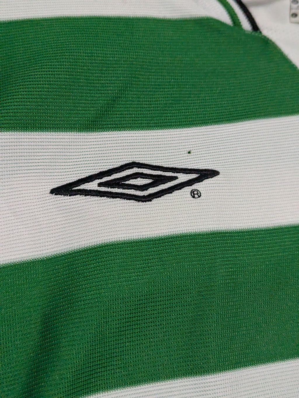2001-03 Celtic Home Shirt - Larsson 7