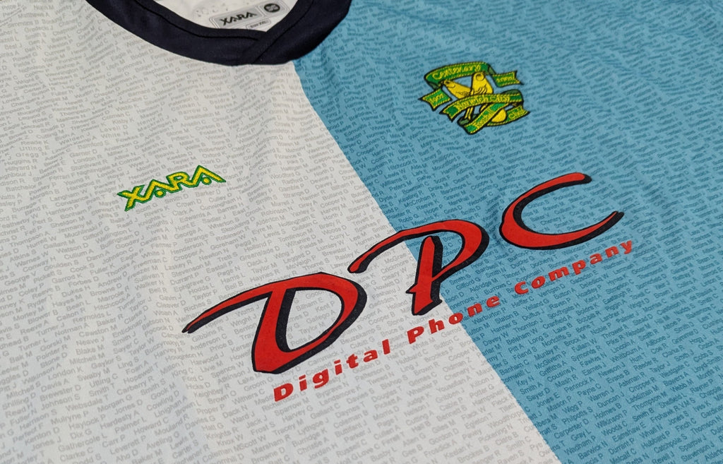 2002-03 Norwich City Centenary Shirt