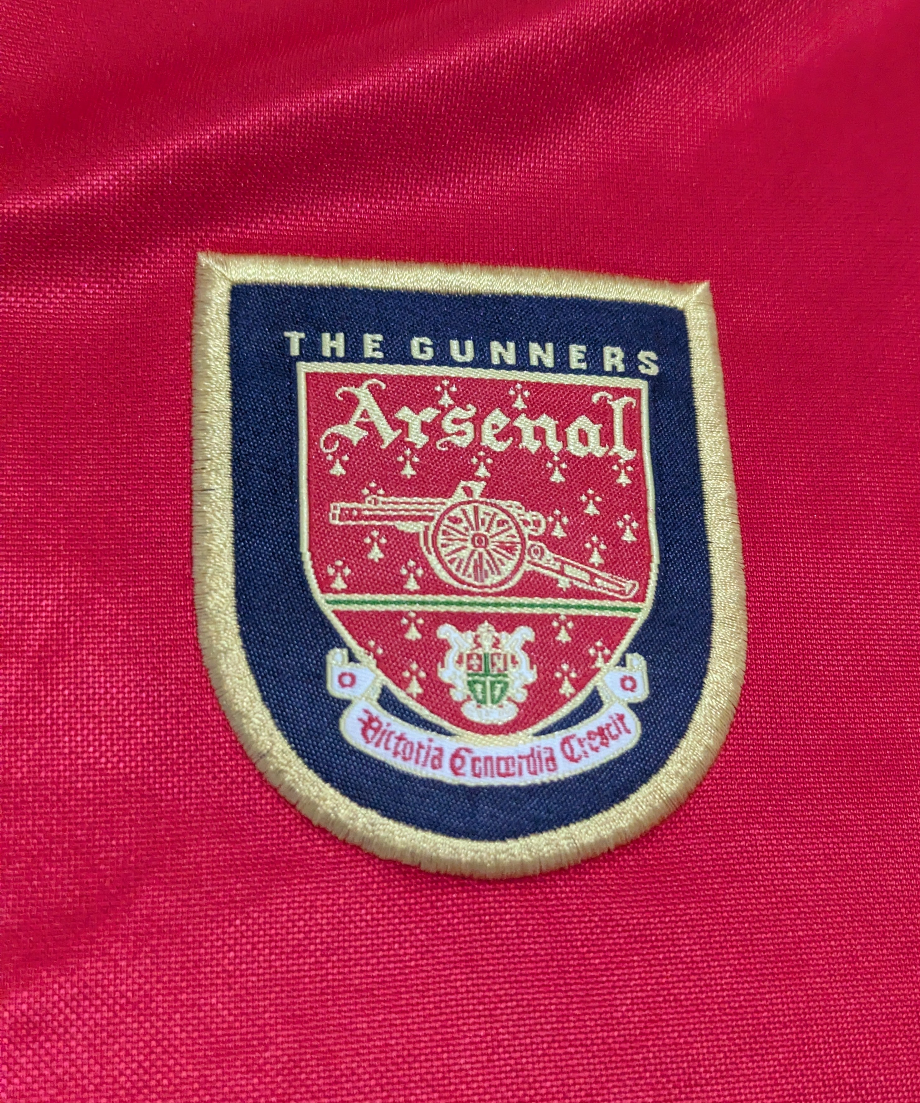 1998-99 Arsenal Home Multi Signed Shirt - Vivas 7