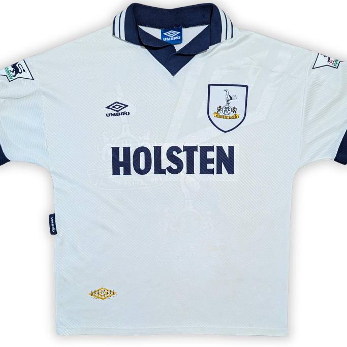 1993-95 Tottenham Home Shirt - Klinsmann 18