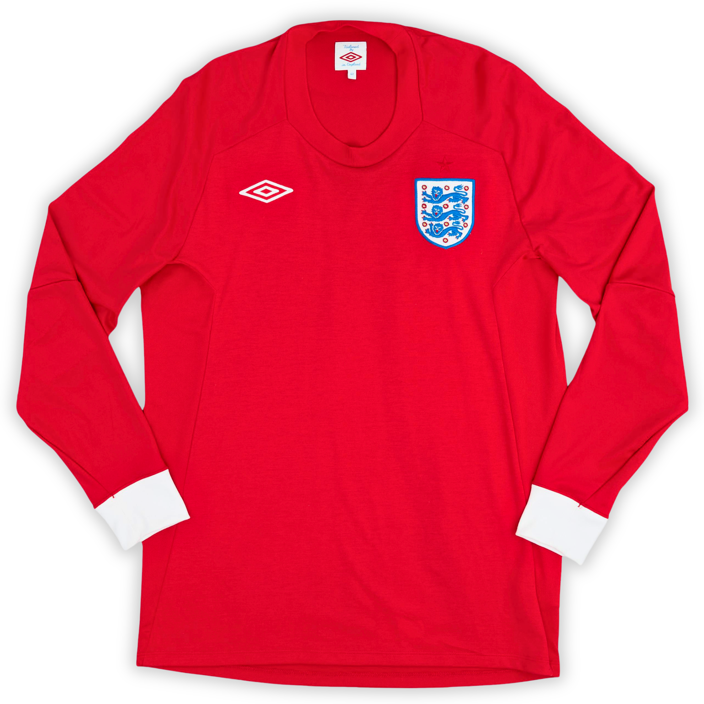2010-11 England Long Sleeve Away Shirt