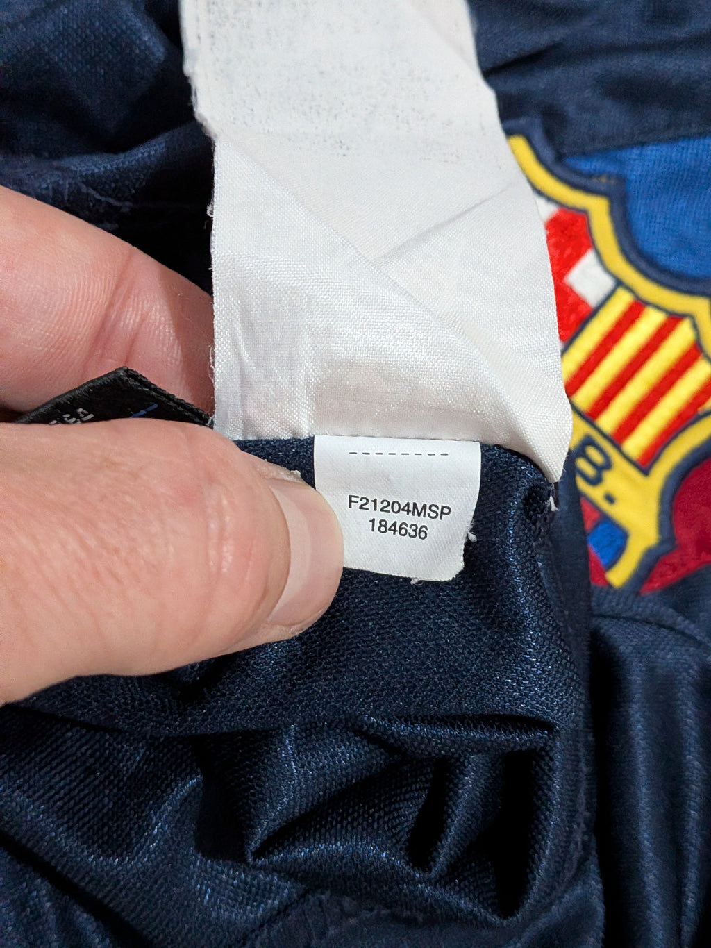 2002-03 Barcelona Away Shirt