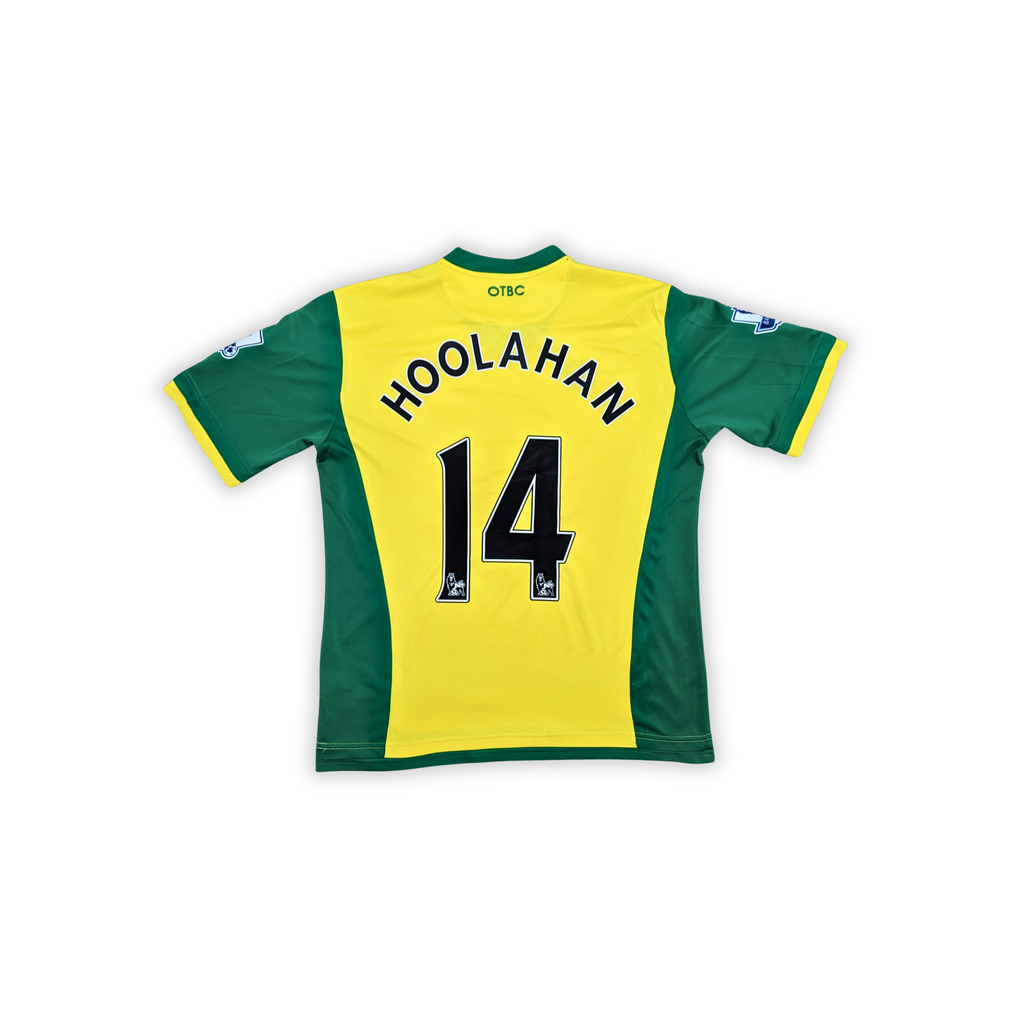 2013-14 Norwich City Home Shirt - Hoolahan 14