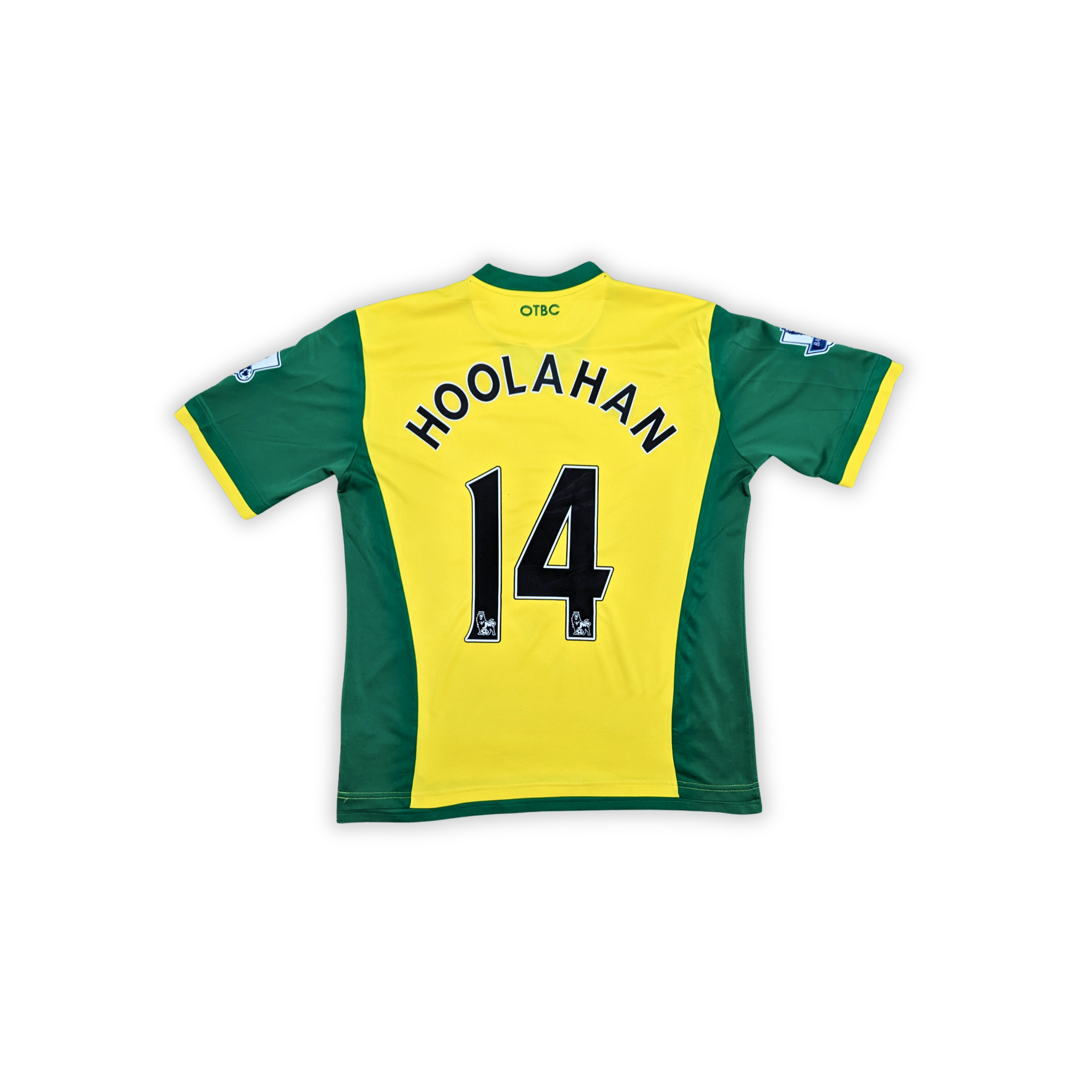 2013-14 Norwich City Home Shirt - Hoolahan 14