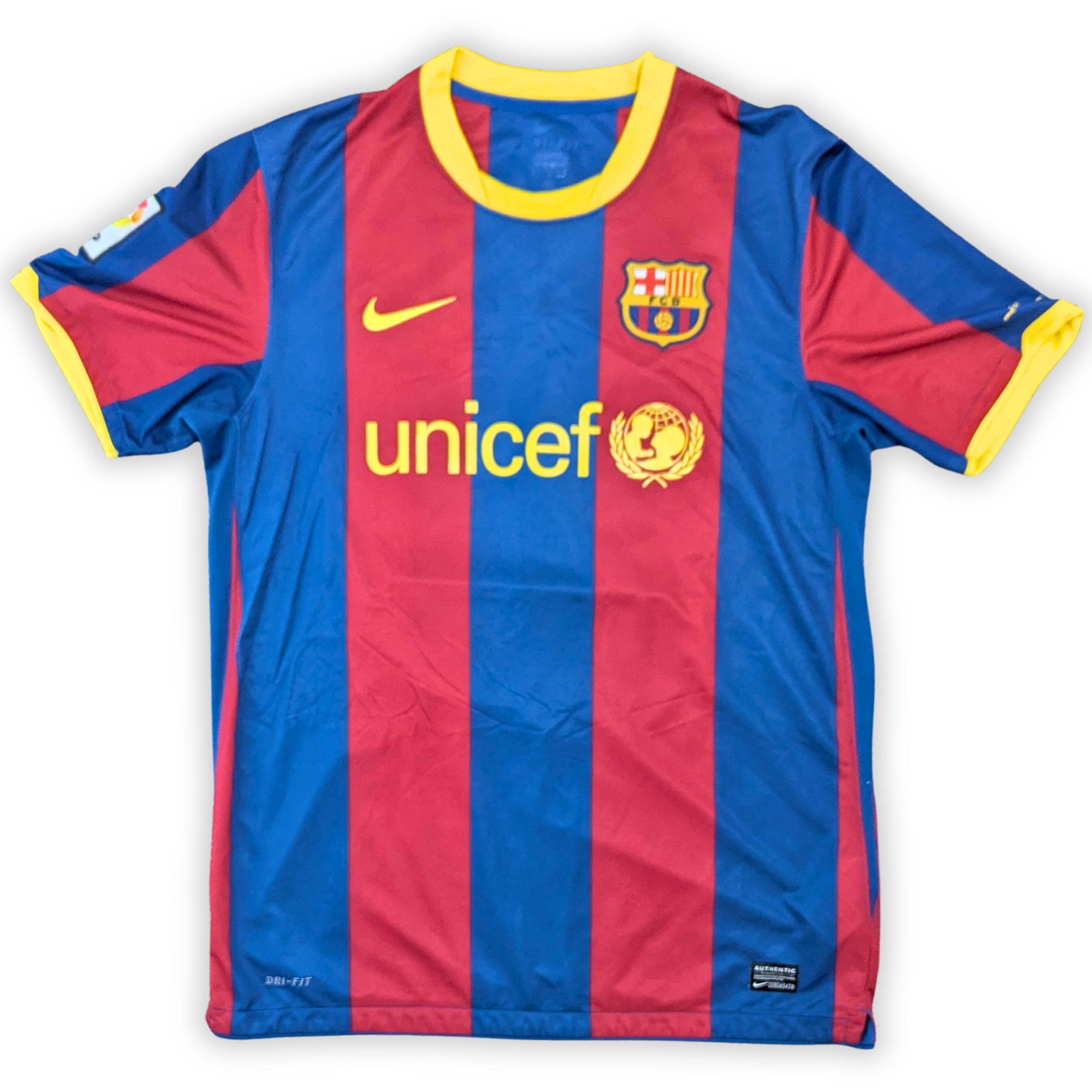 2010-11 Barcelona Home Shirt - Messi 10
