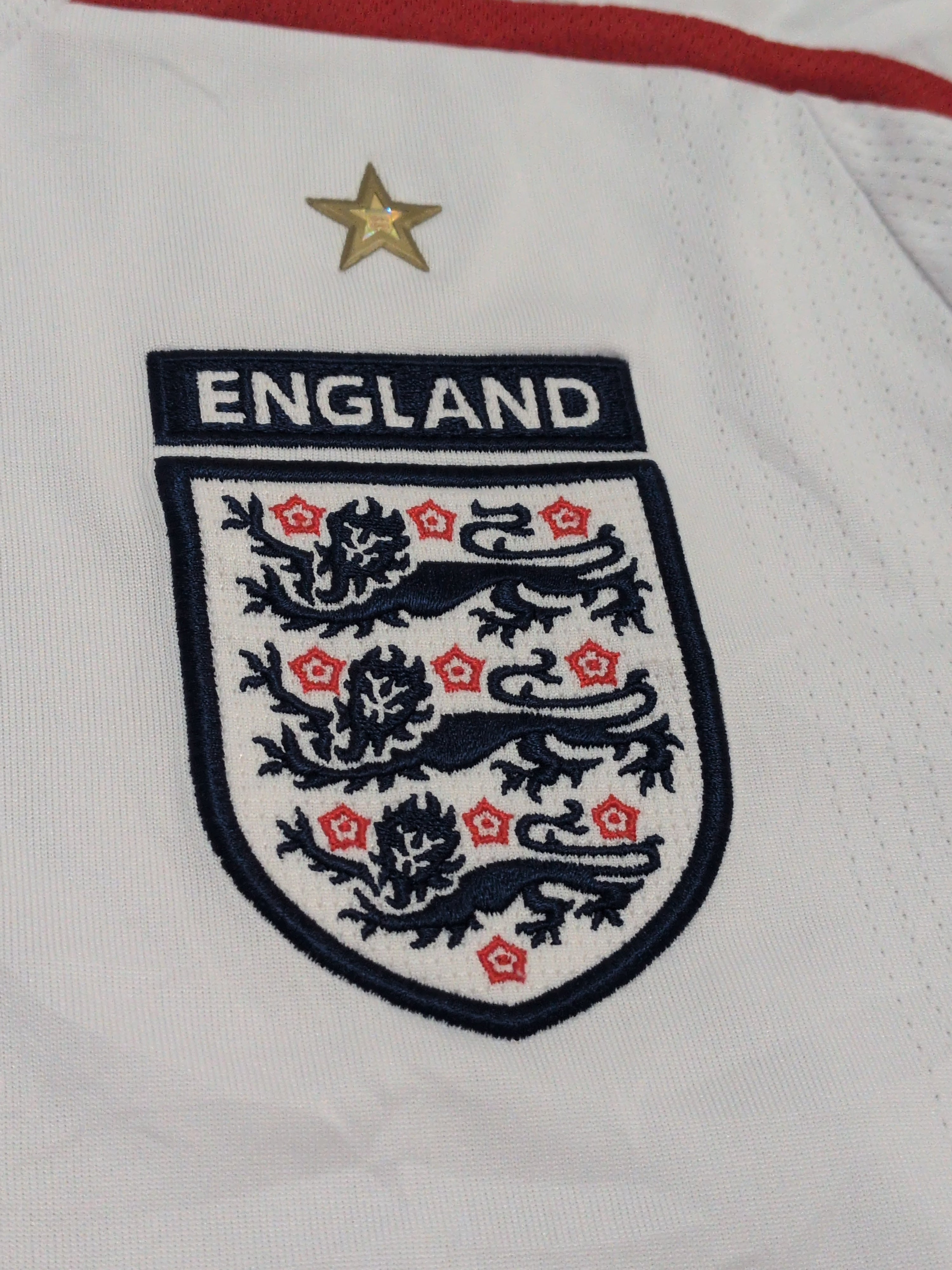 2008-09 England Home Shirt