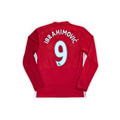 2016-17 Manchester United L/S Home Shirt - Ibrahimovic 9