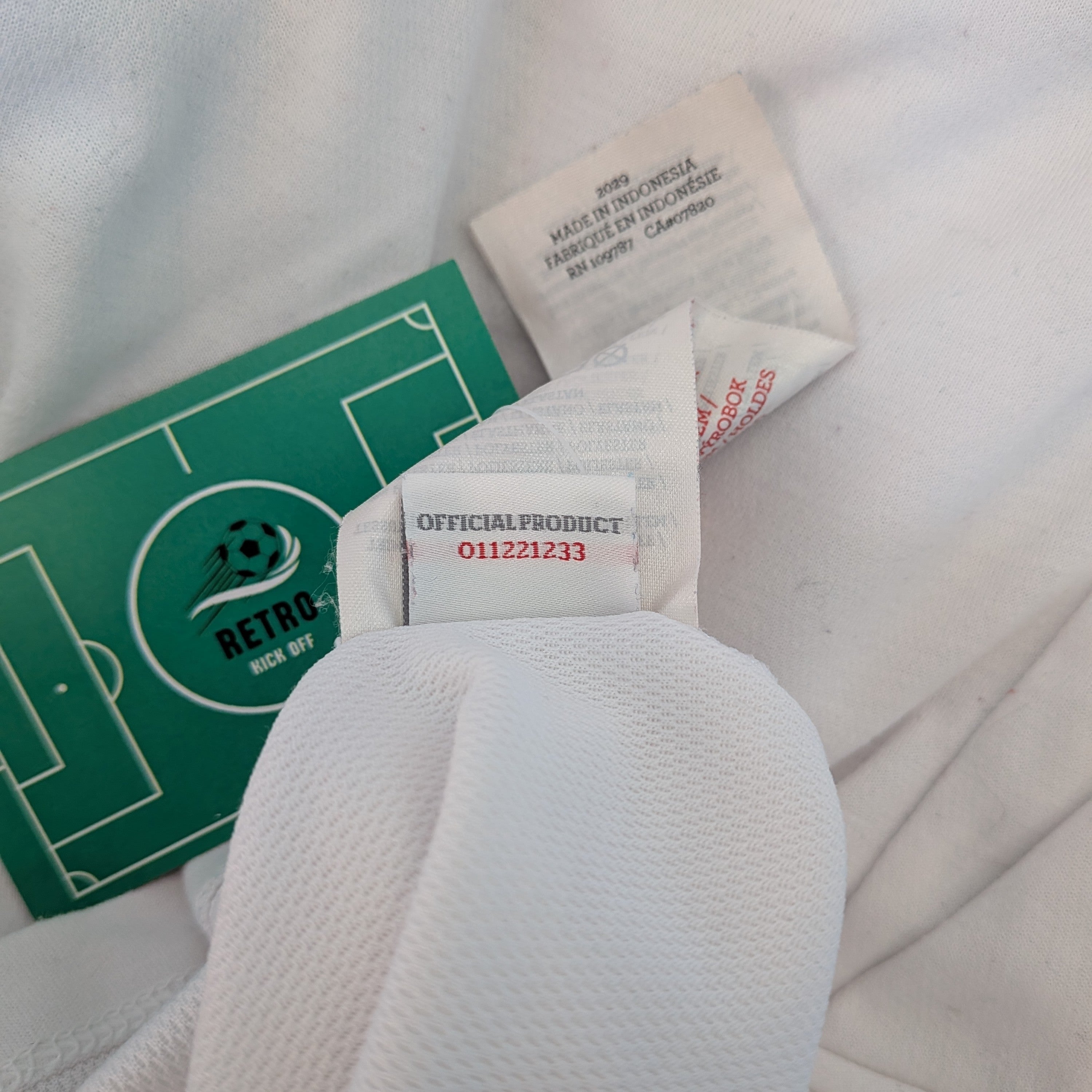 2012-13 England Home Shirt